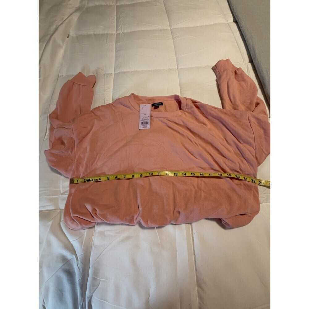 NWT Wild Fable Women's Pink Oversized Bubble Hem Sweatshirt Medium - Picture 9 of 10